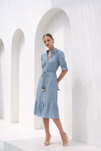 COLETTE LINEN DRESS