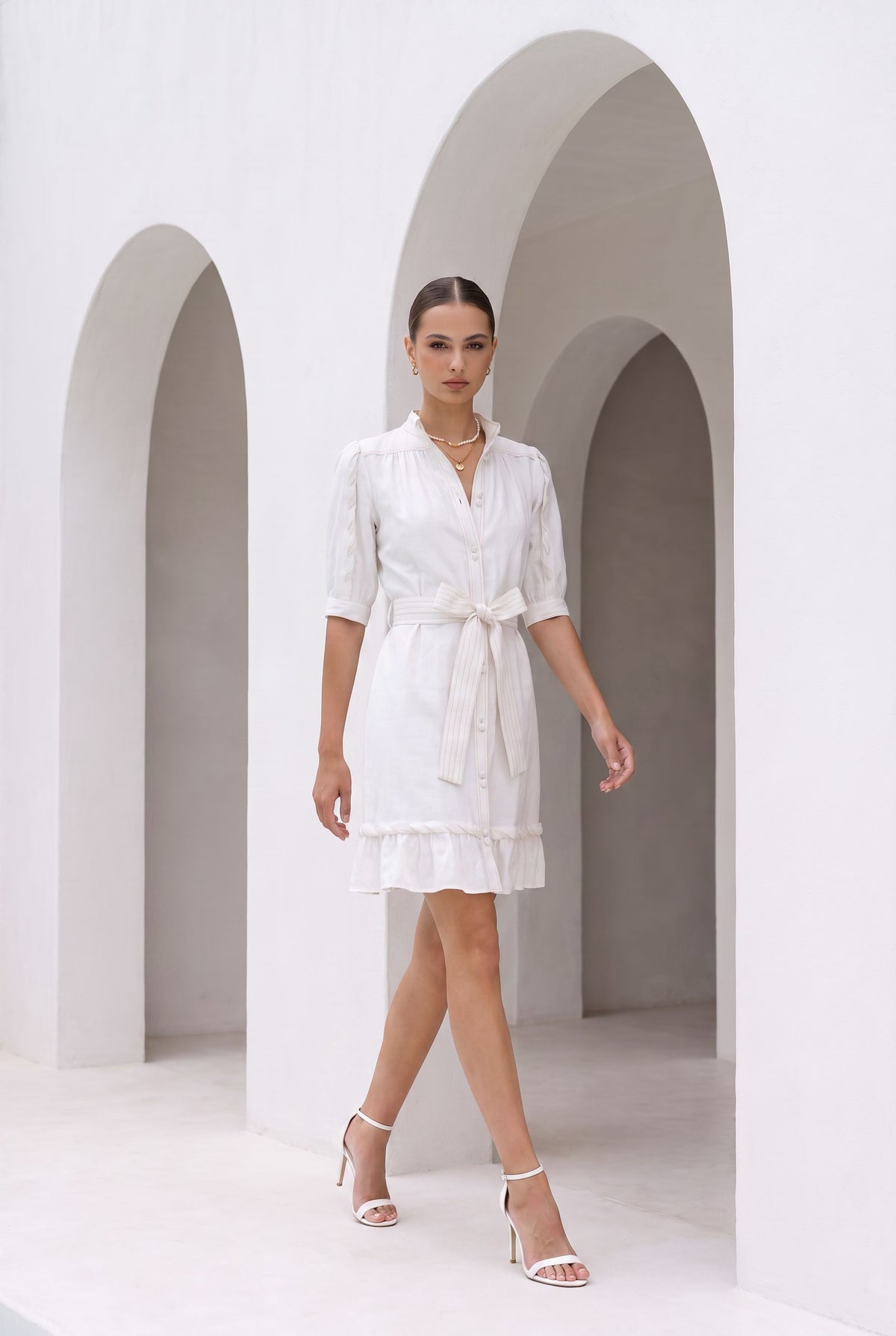 AMARA LINEN DRESS