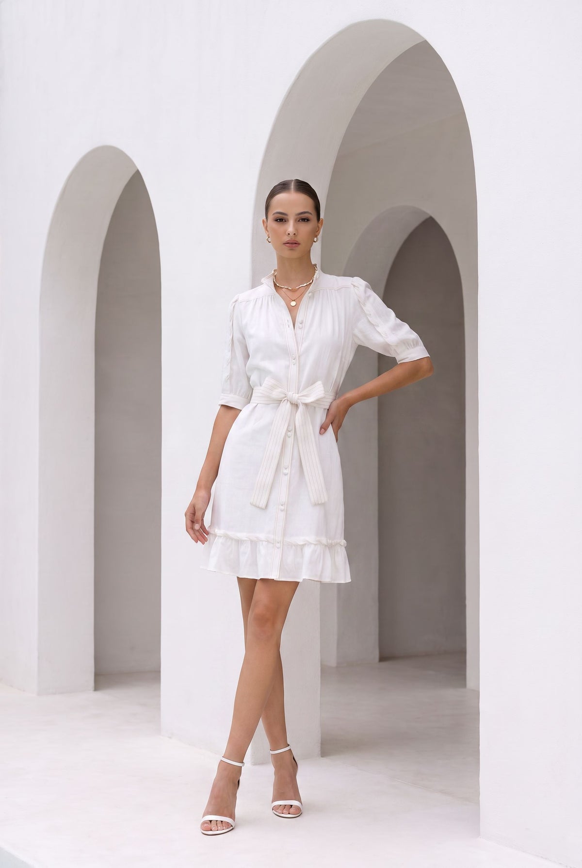 AMARA LINEN DRESS