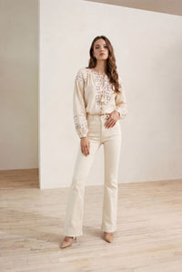 MAPLE EMBROIDERED BLOUSE