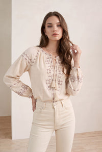 MAPLE EMBROIDERED BLOUSE