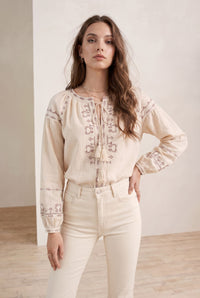 MAPLE EMBROIDERED BLOUSE