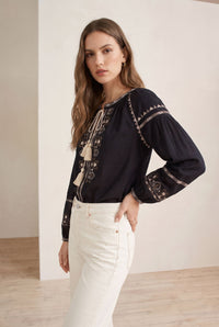MAPLE EMBROIDERED BLOUSE