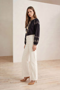 MAPLE EMBROIDERED BLOUSE
