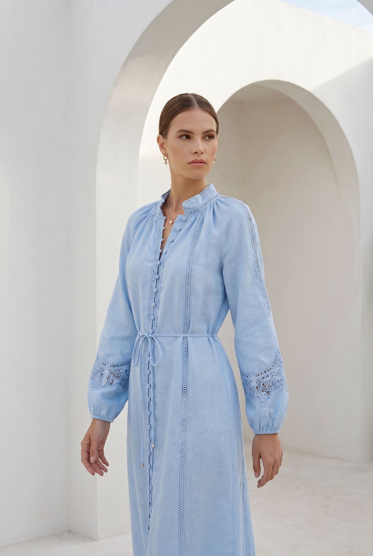 MEISSEN LINEN DRESS