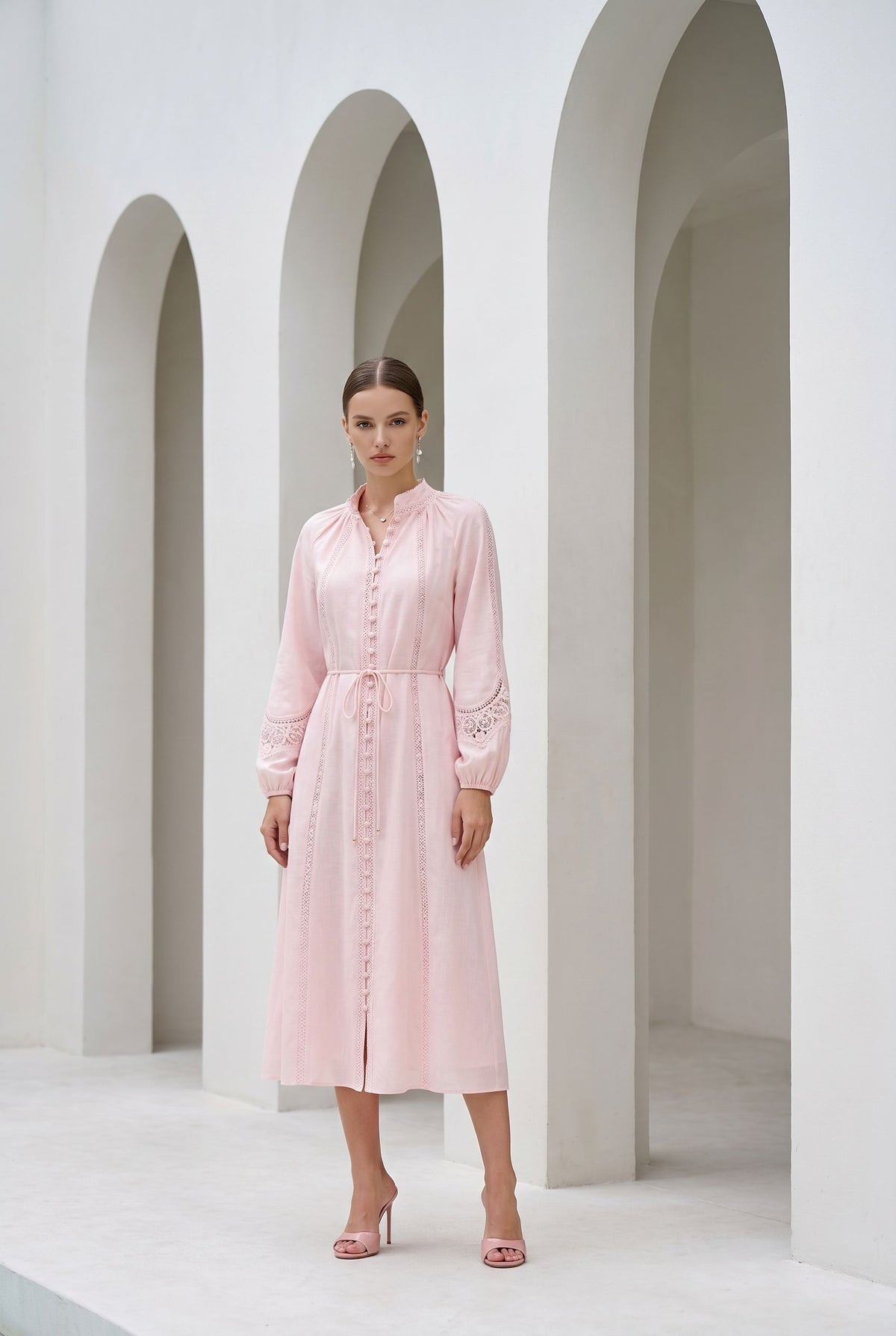 MEISSEN LINEN DRESS