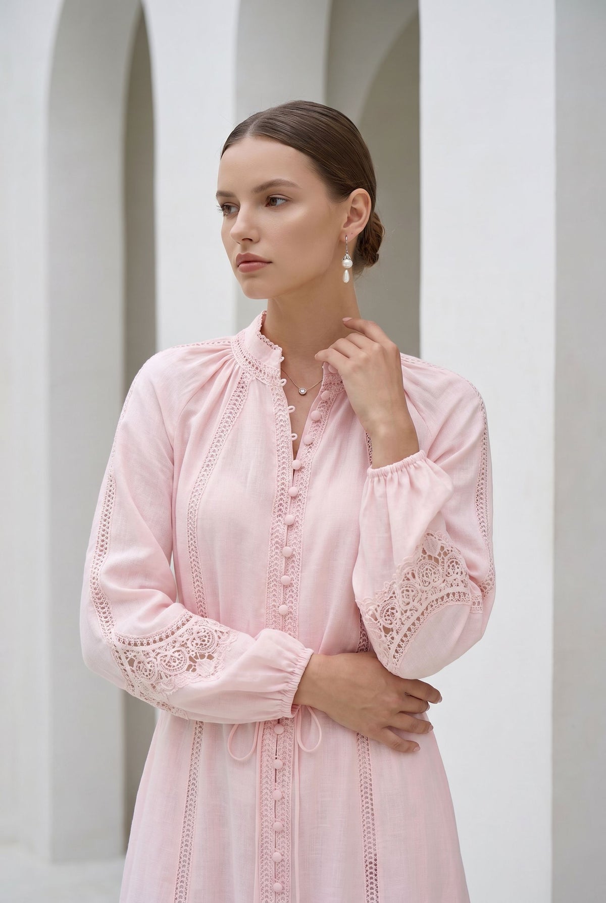 MEISSEN LINEN DRESS