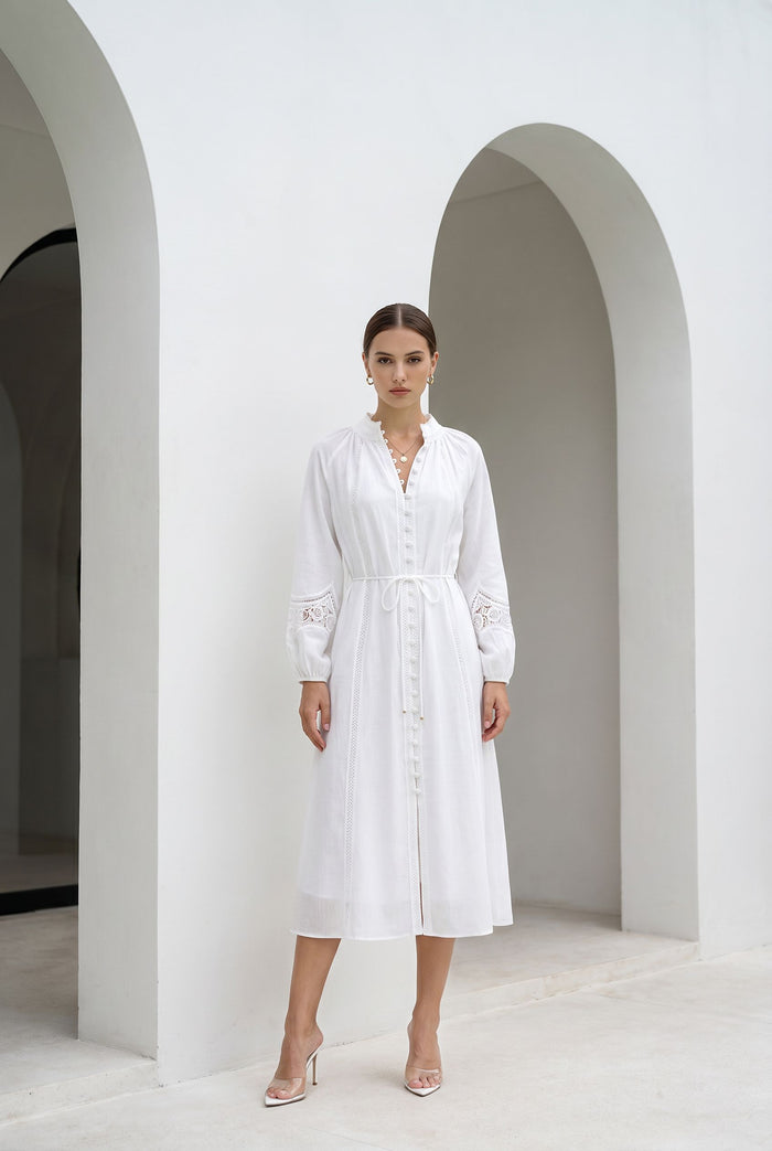 MEISSEN LINEN DRESS