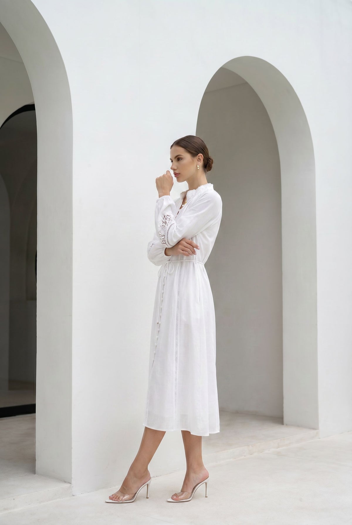 MEISSEN LINEN DRESS