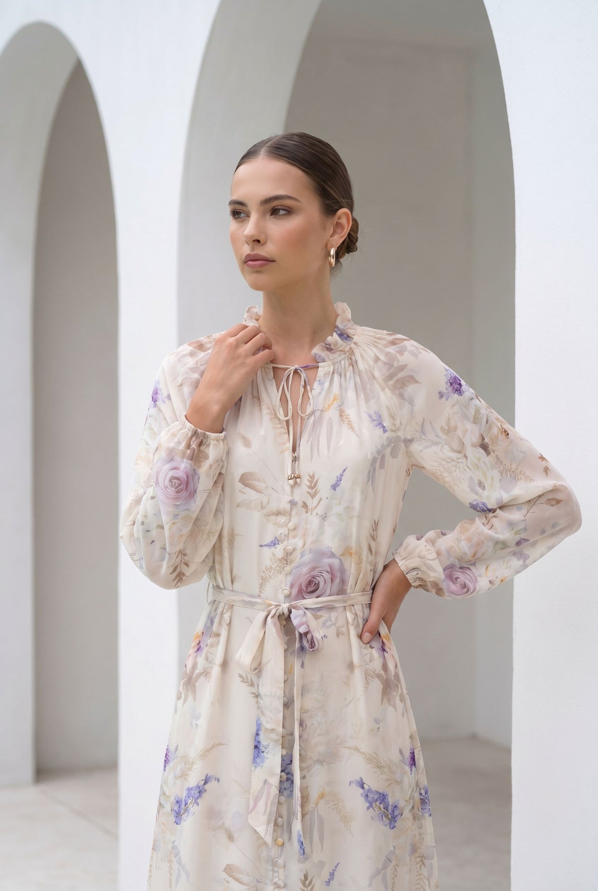 JAMES PRINTED DRESS