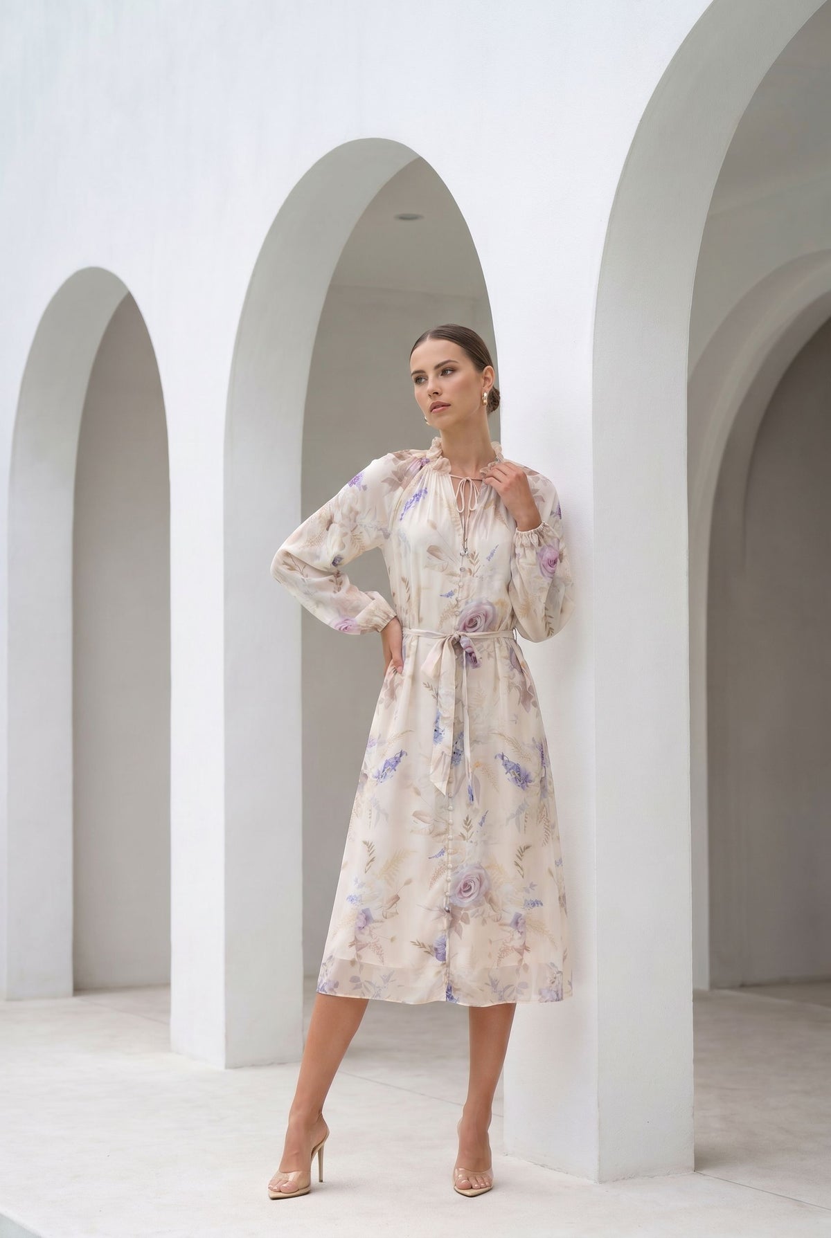 JAMES PRINTED DRESS
