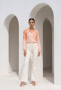 INES TENCEL BLOUSE