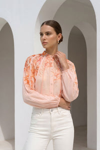 INES TENCEL BLOUSE