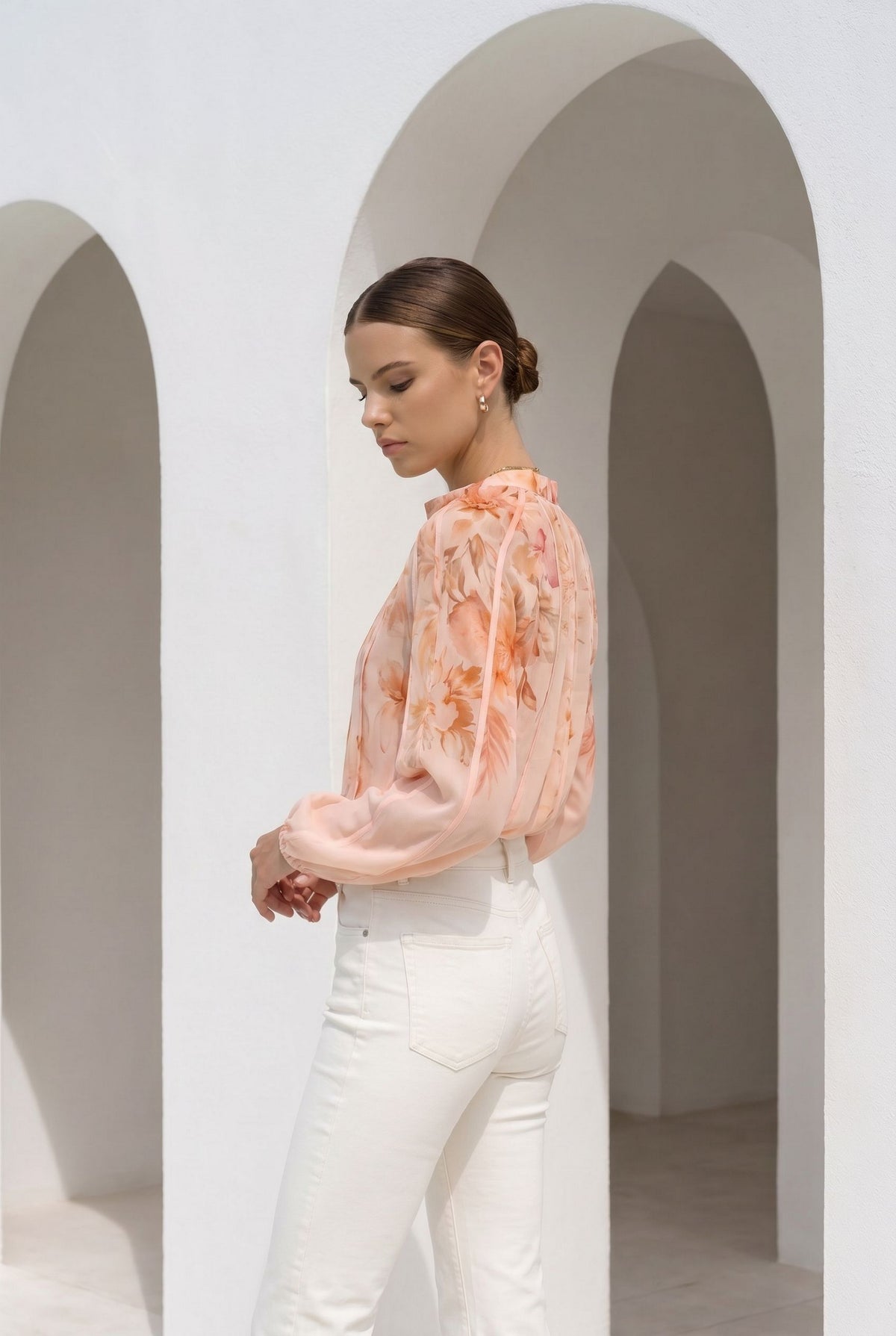 INES TENCEL BLOUSE