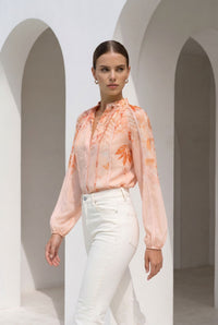 INES TENCEL BLOUSE