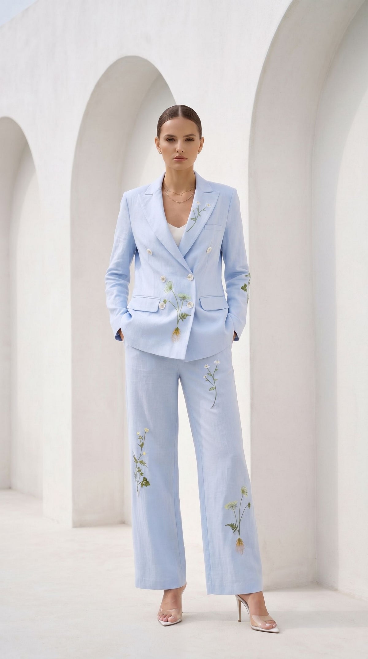 AMELIA EMBROIDERED JACKET