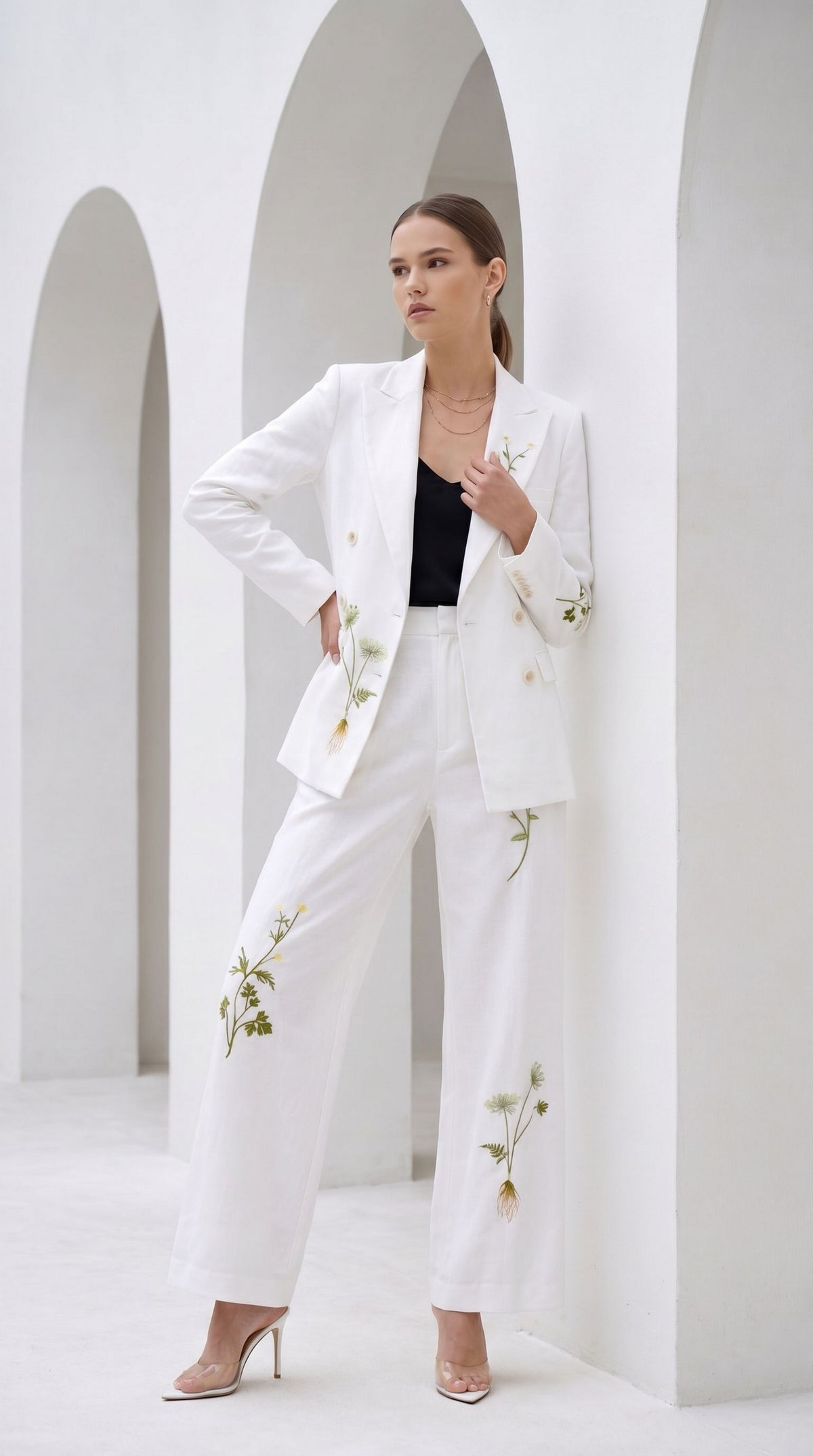 AMELIA EMBROIDERED JACKET