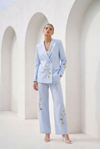 AMELIA EMBROIDERED PANTS