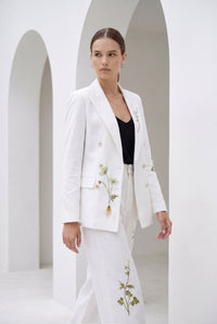 AMELIA EMBROIDERED PANTS
