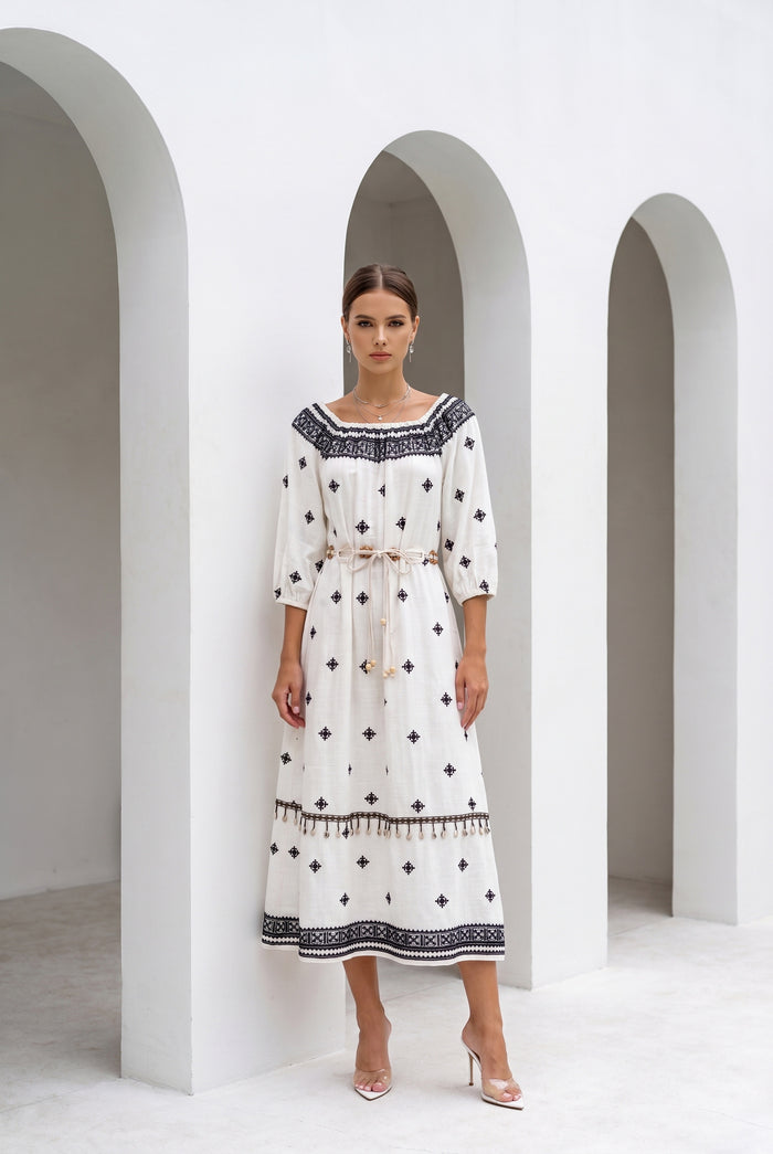 ELETTRA PRINTED DRESS