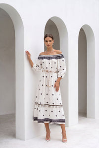 ELETTRA PRINTED DRESS