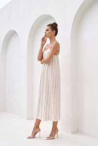 LYRA LINEN SLIP DRESS