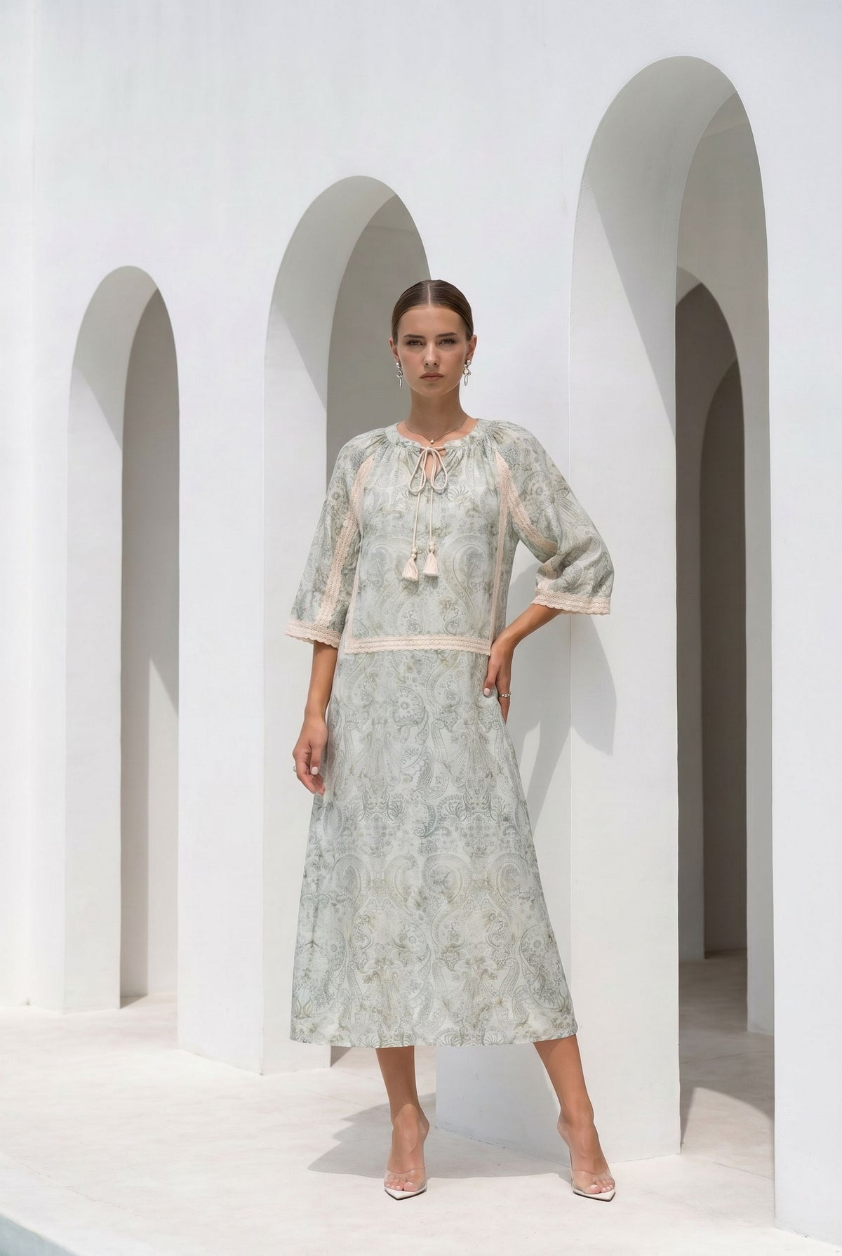 EMILLE PRINTED DRESS