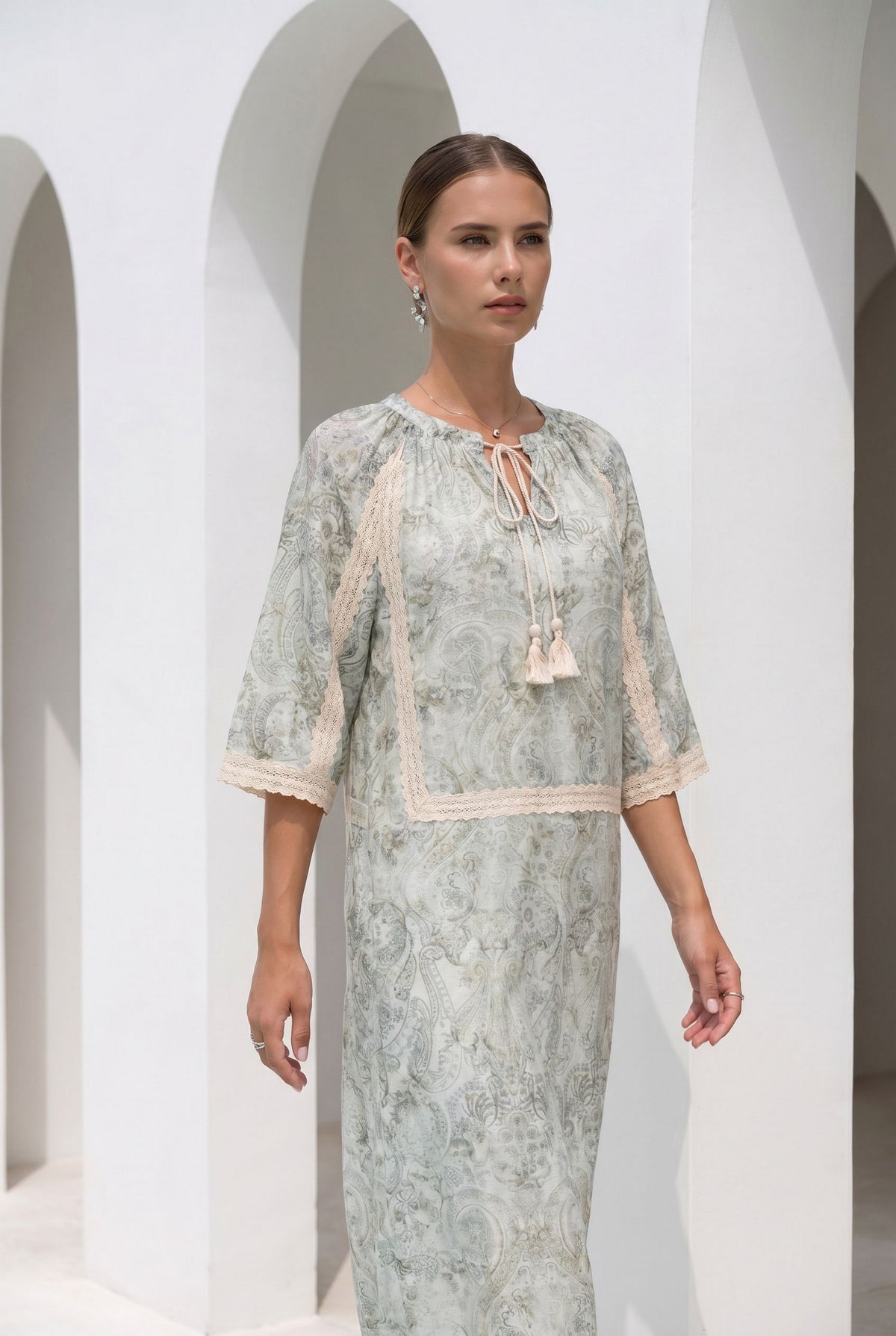 EMILLE PRINTED DRESS
