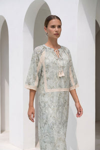 EMILLE PRINTED DRESS