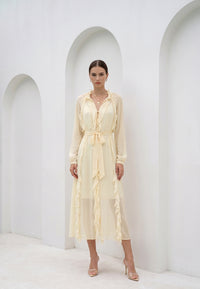 MARCELINE SILK DRESS