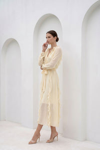 MARCELINE SILK DRESS