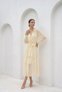 MARCELINE SILK DRESS