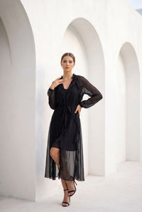 MARCELINE SILK DRESS