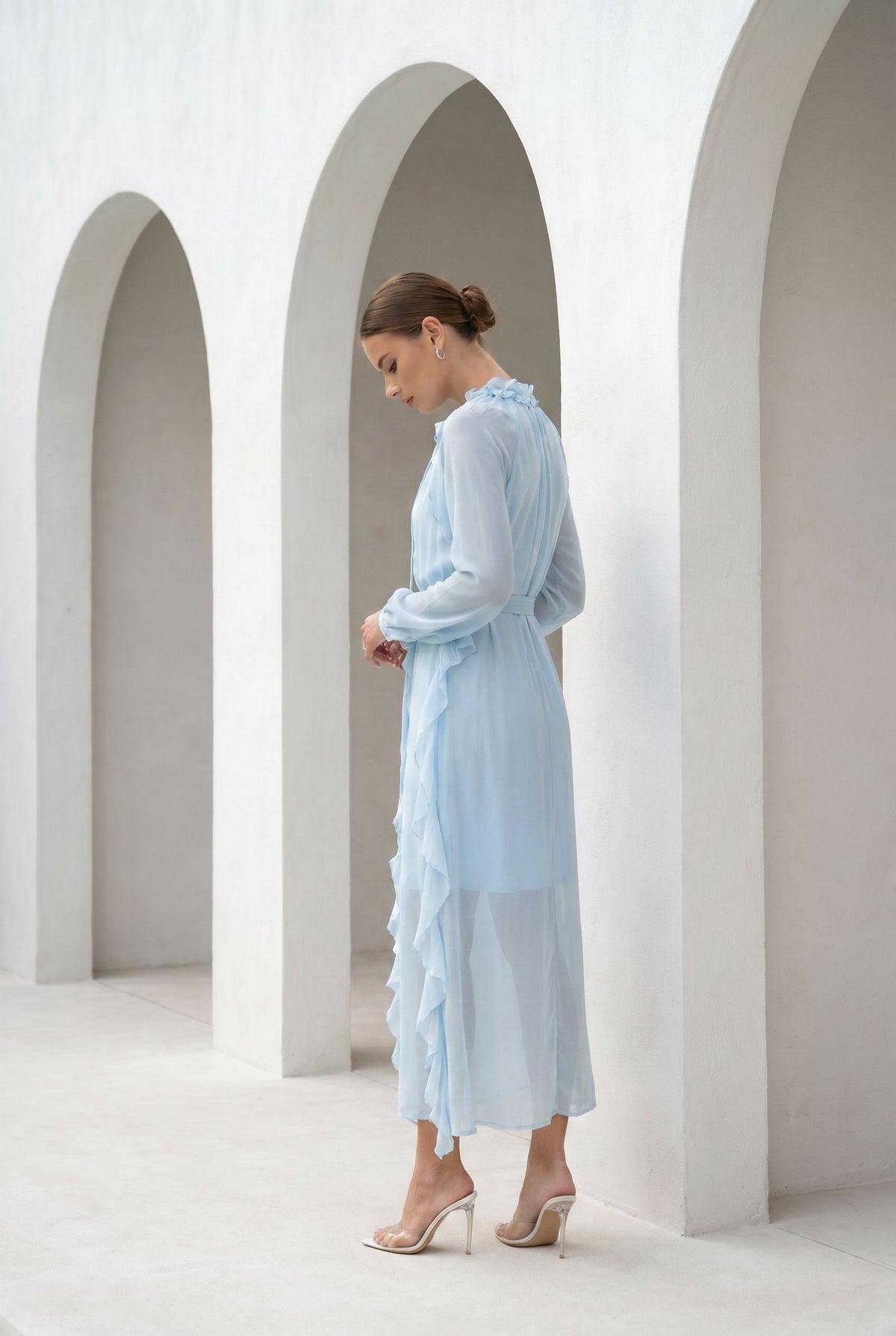 MARCELINE SILK DRESS