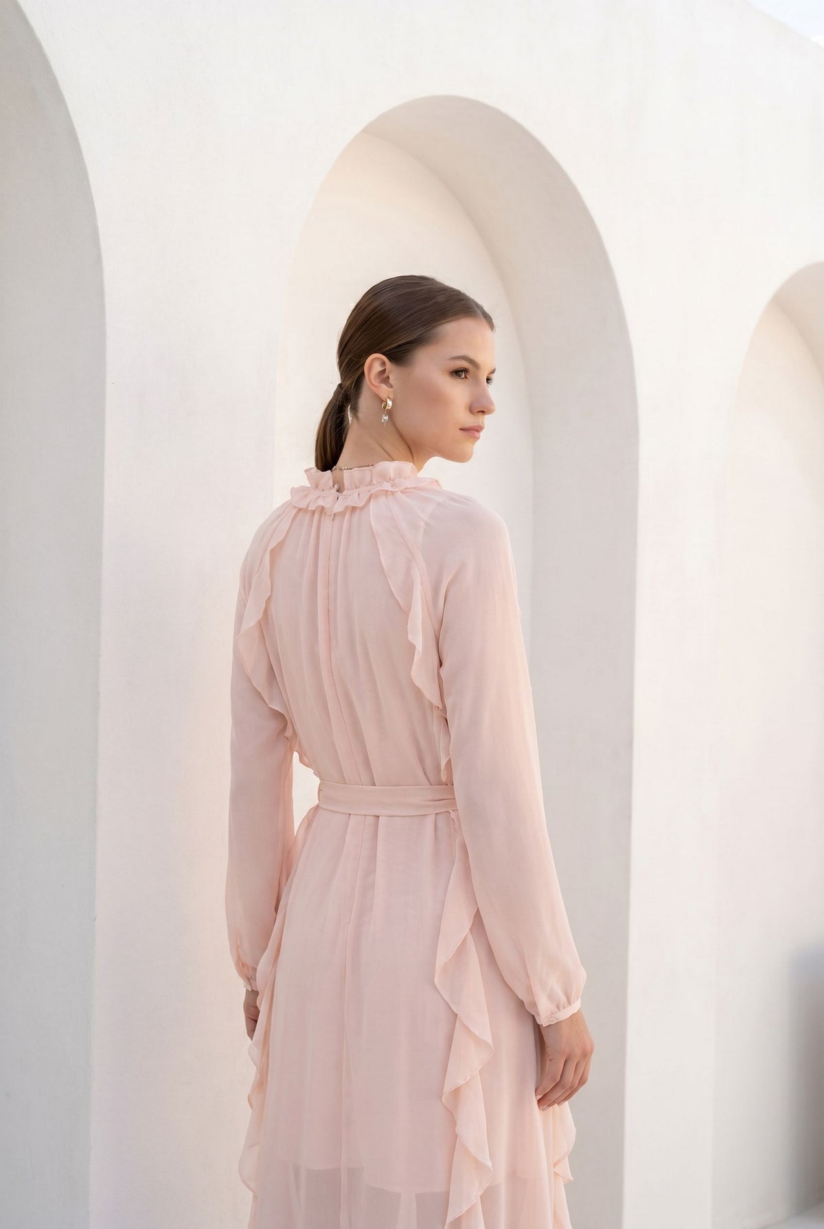 MARCELINE SILK DRESS