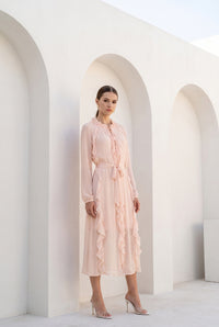 MARCELINE SILK DRESS