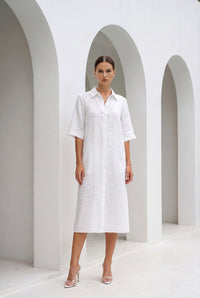 JOLIE EMBROIDERED DRESS