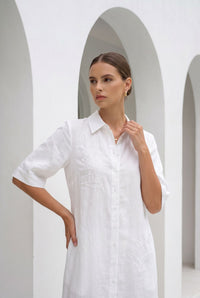 JOLIE EMBROIDERED DRESS