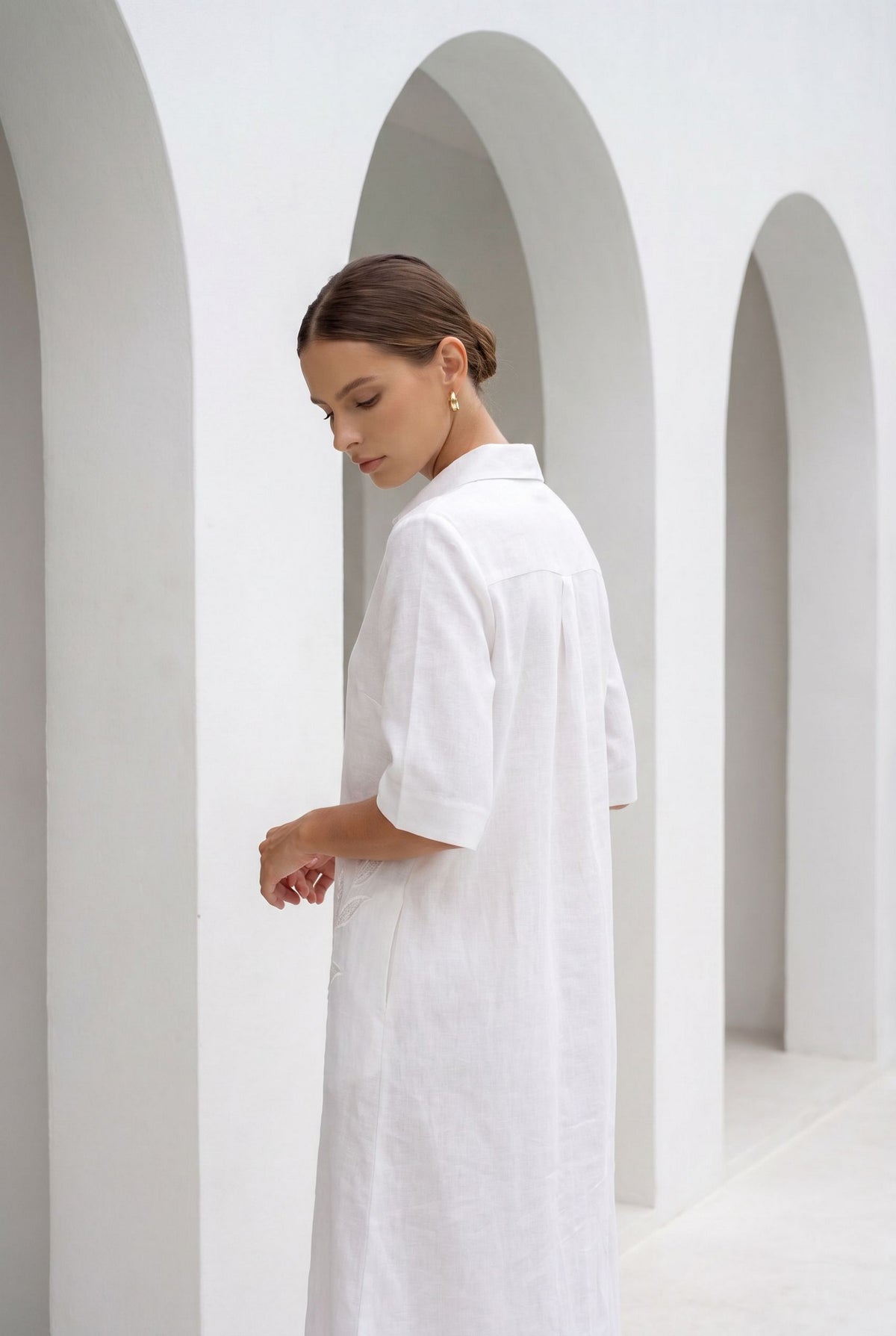 JOLIE EMBROIDERED DRESS