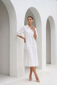 JOLIE EMBROIDERED DRESS