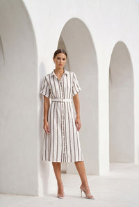 LYRA LINEN DRESS