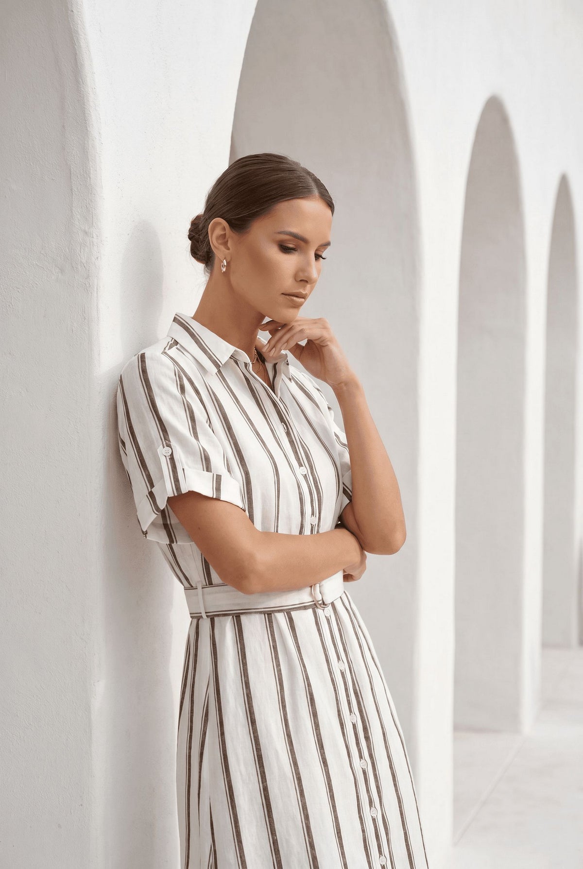 LYRA LINEN DRESS