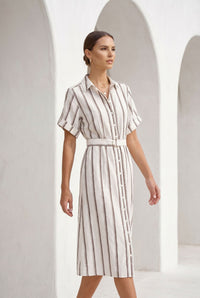 LYRA LINEN DRESS