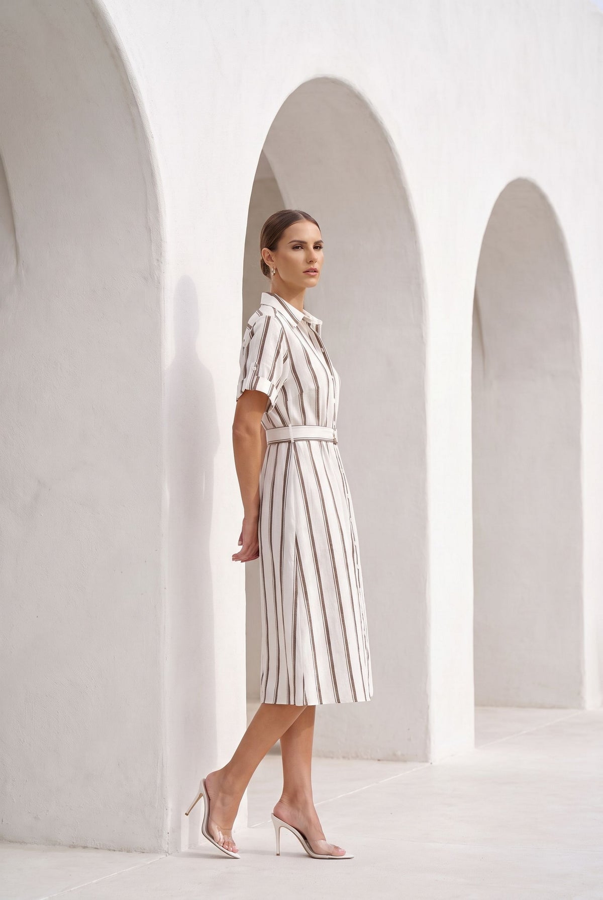 LYRA LINEN DRESS