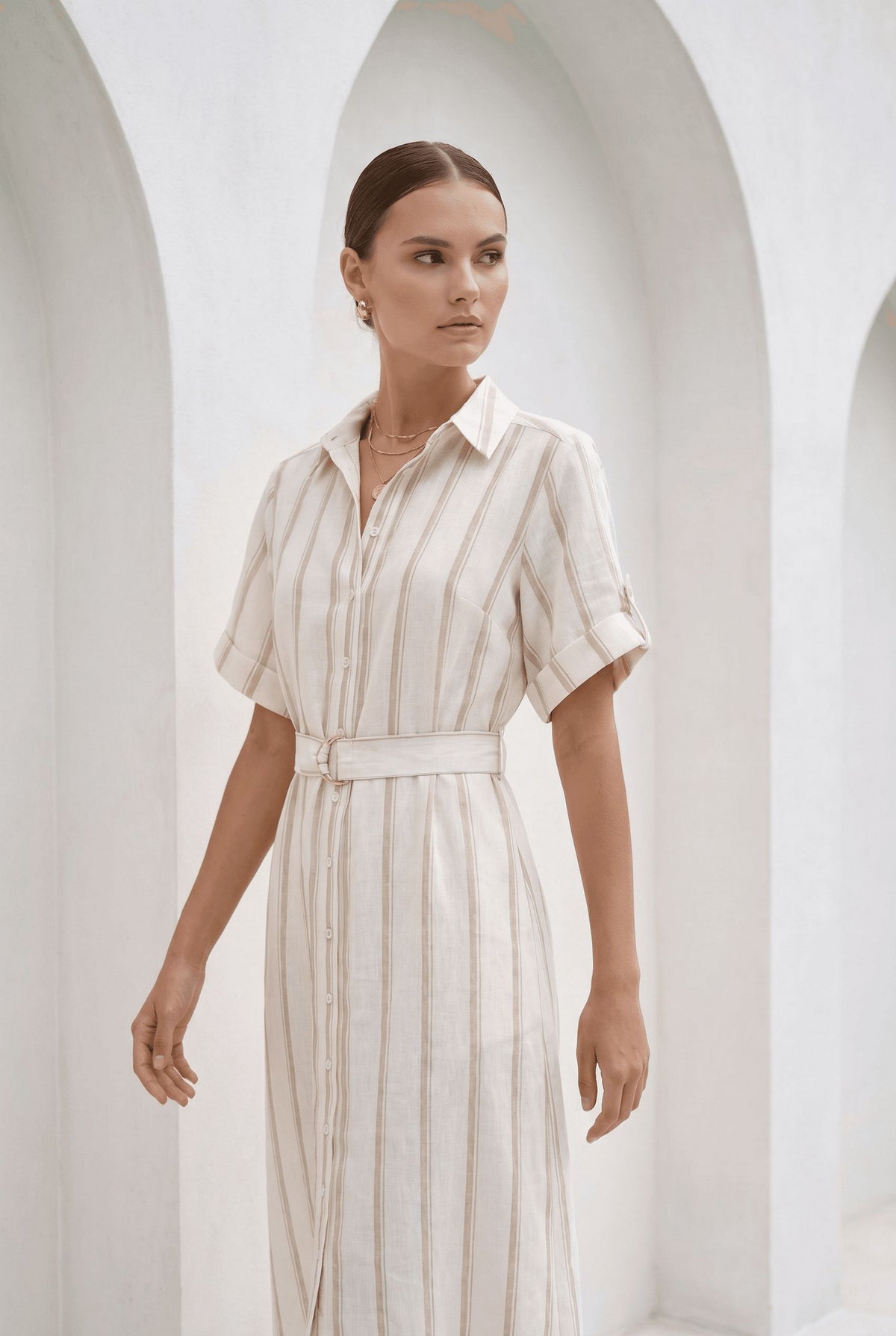 LYRA LINEN DRESS