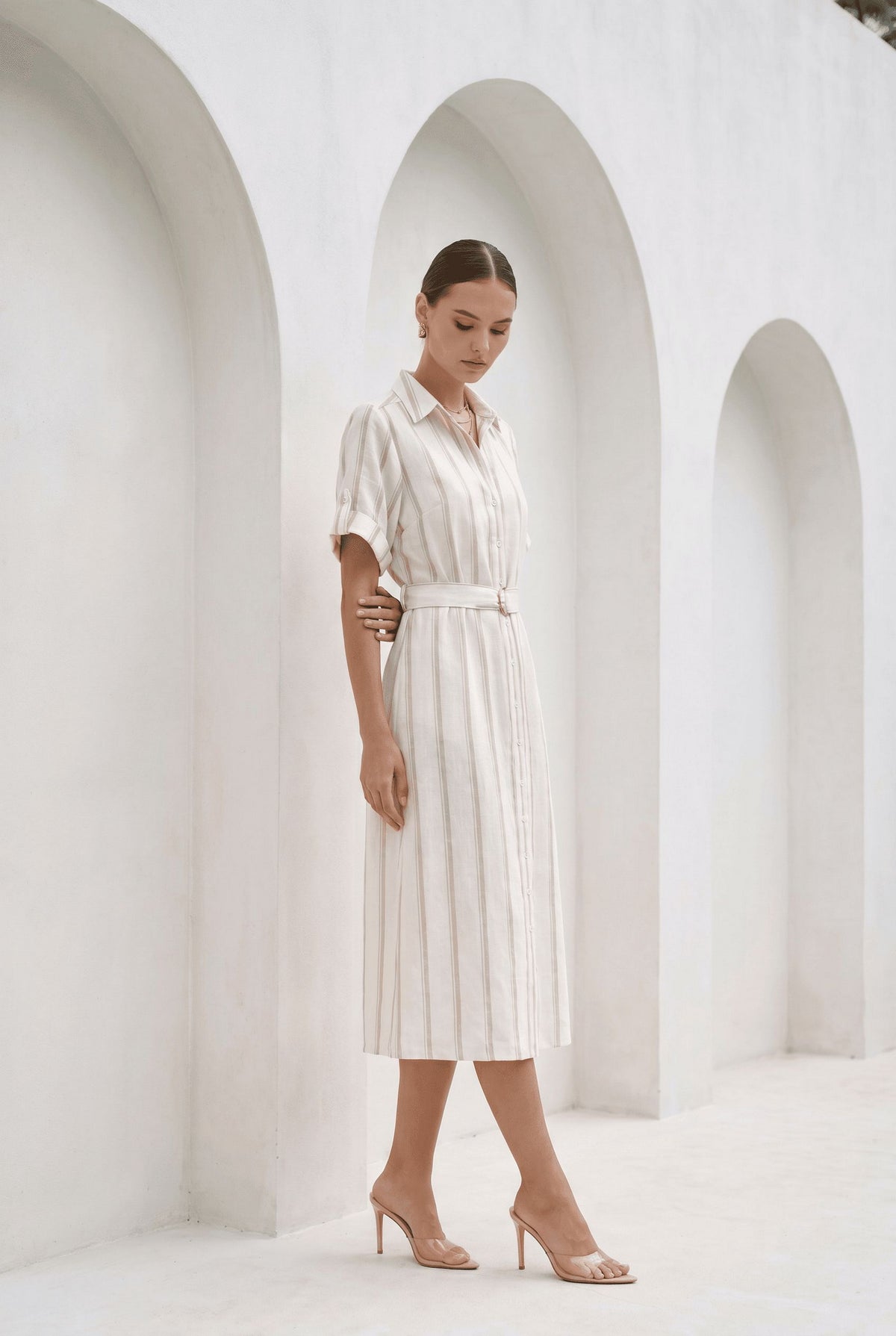 LYRA LINEN DRESS