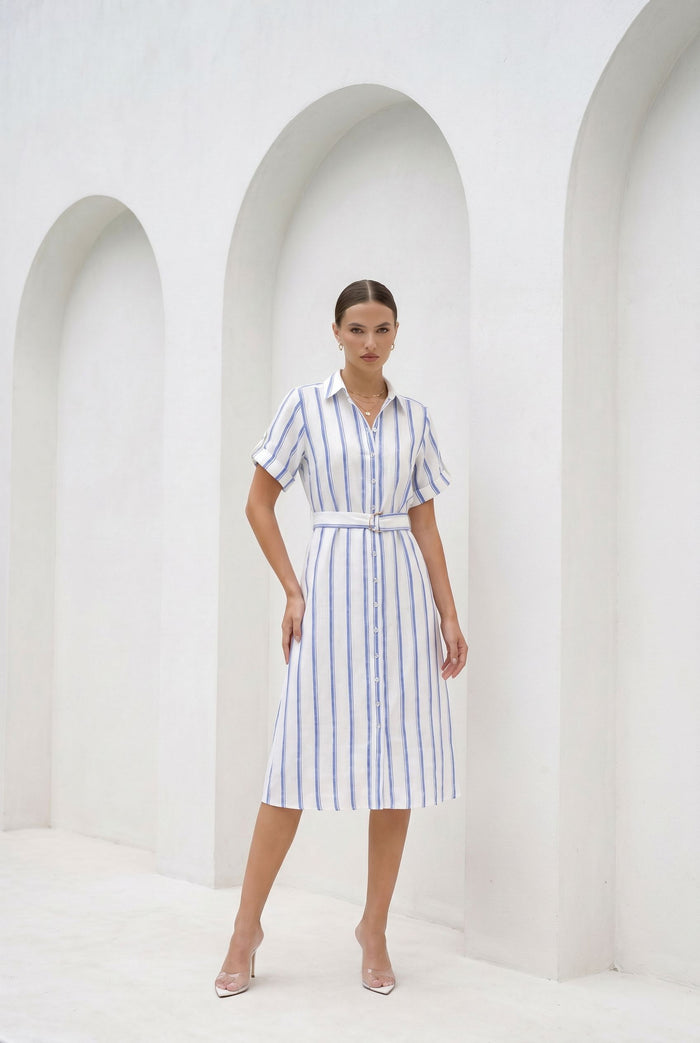 LYRA LINEN DRESS