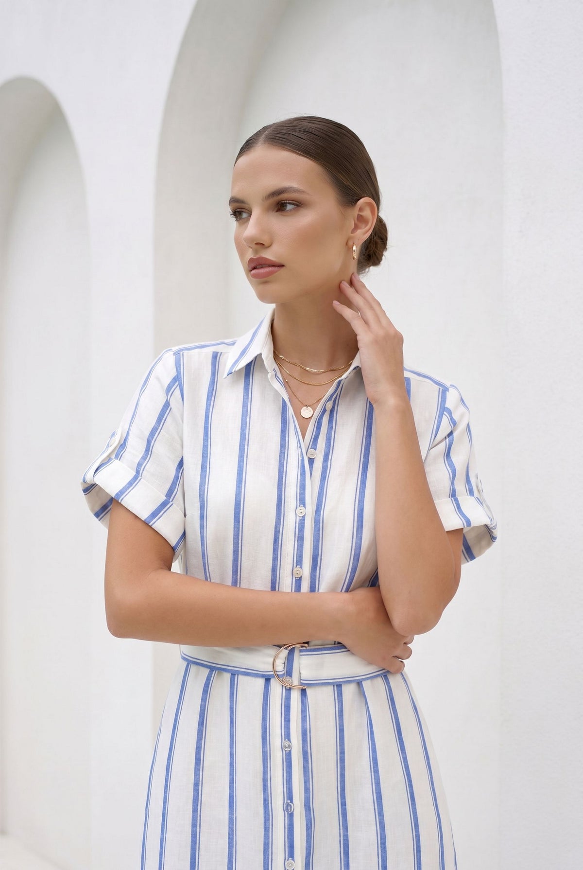 LYRA LINEN DRESS