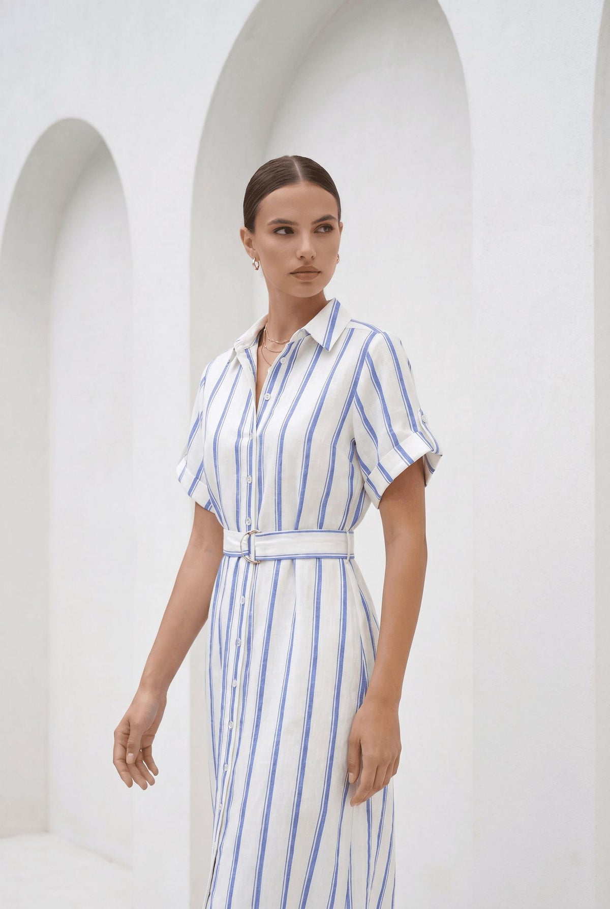 LYRA LINEN DRESS