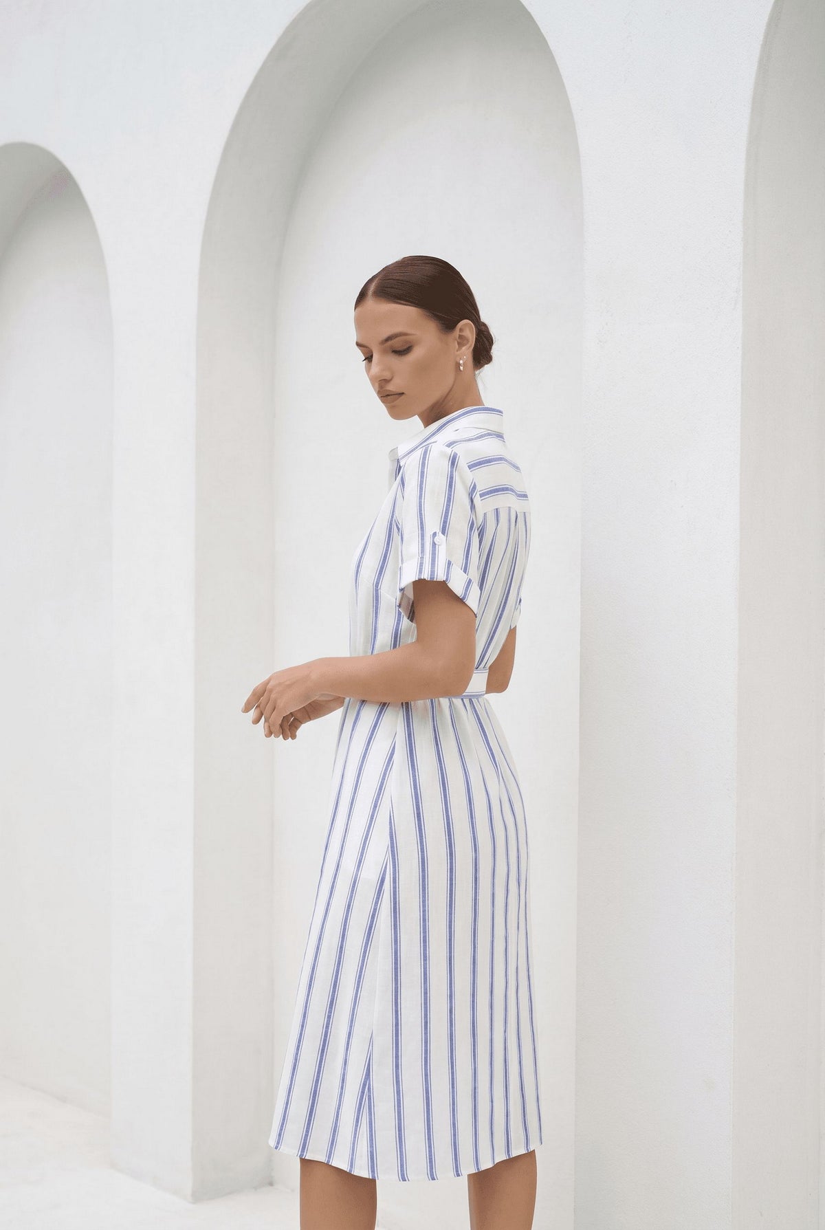 LYRA LINEN DRESS